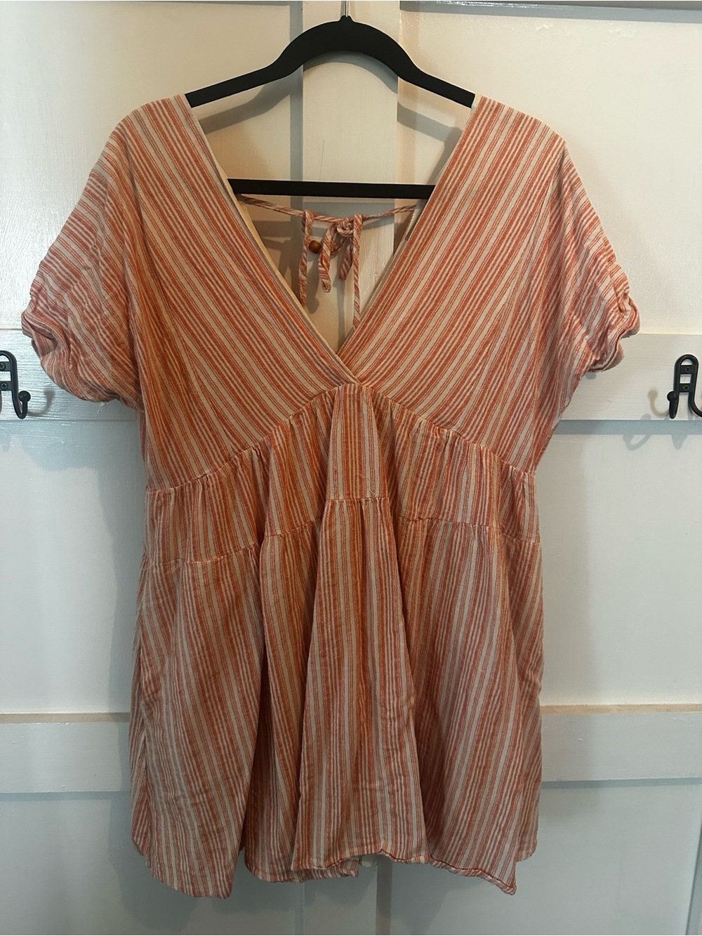 Orange Summer Mini Dress